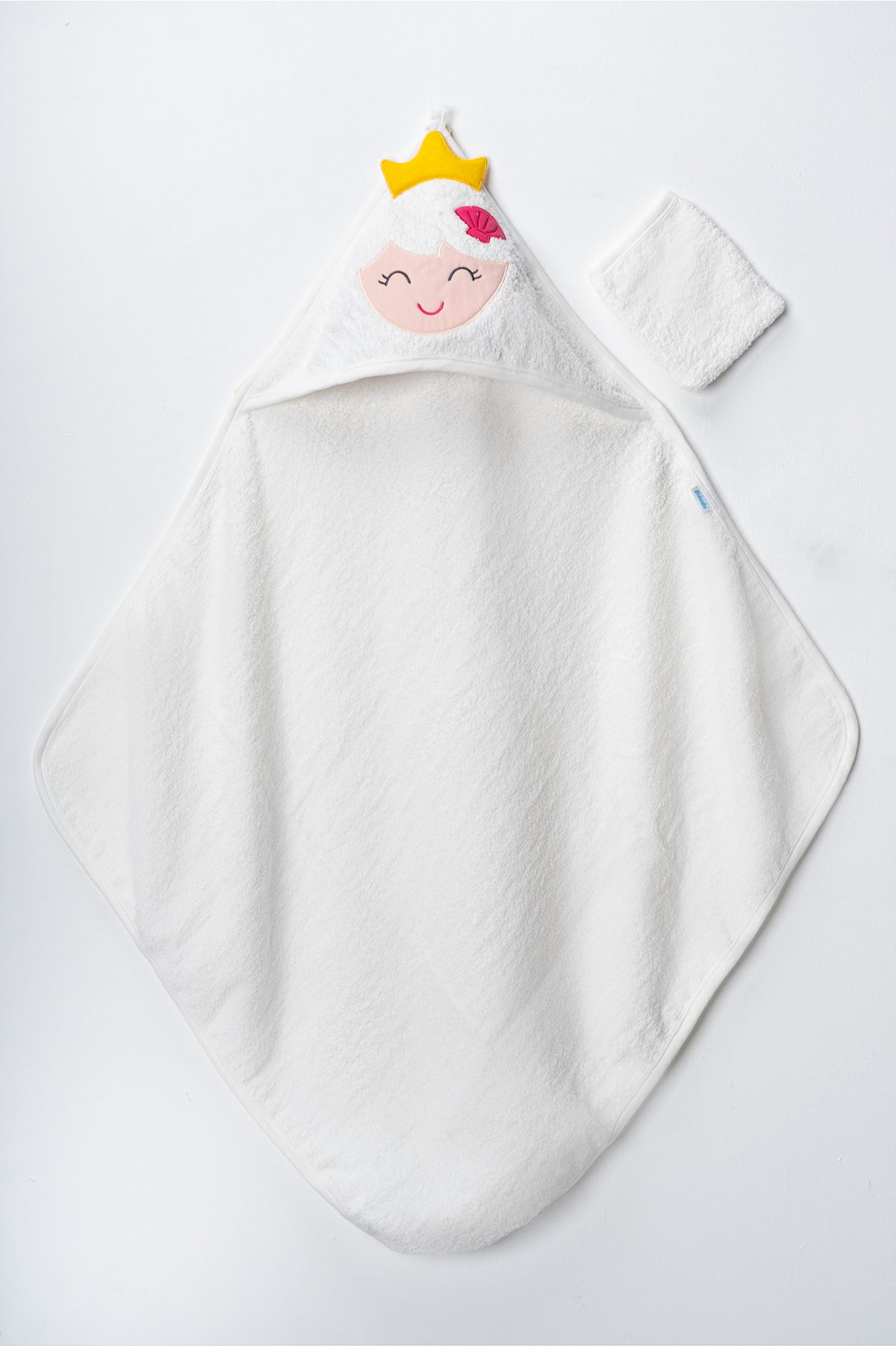 Kapuzenbadetuch Prinzessin