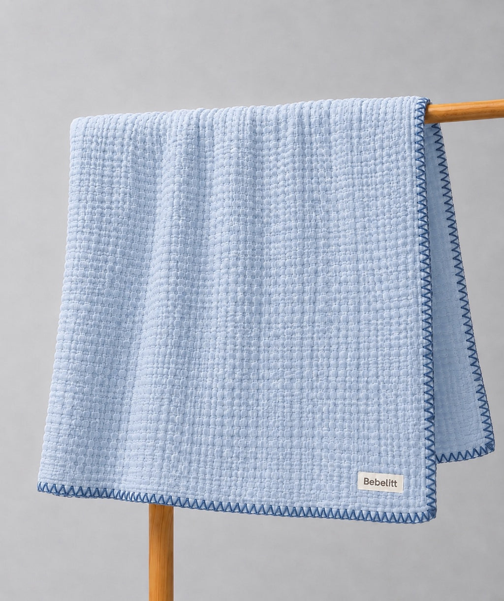 Babydecke Blau