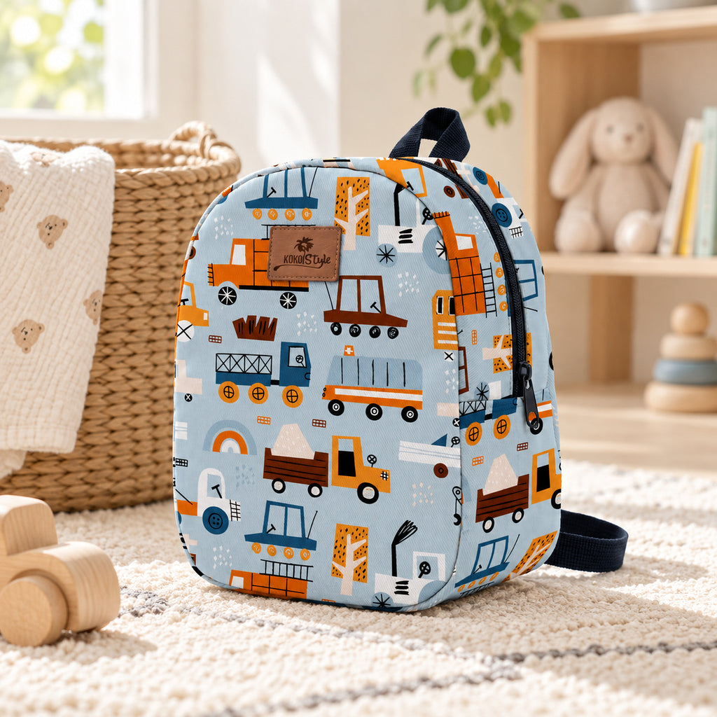 Kinderrucksack Fahrzeuge – Lifestyle
