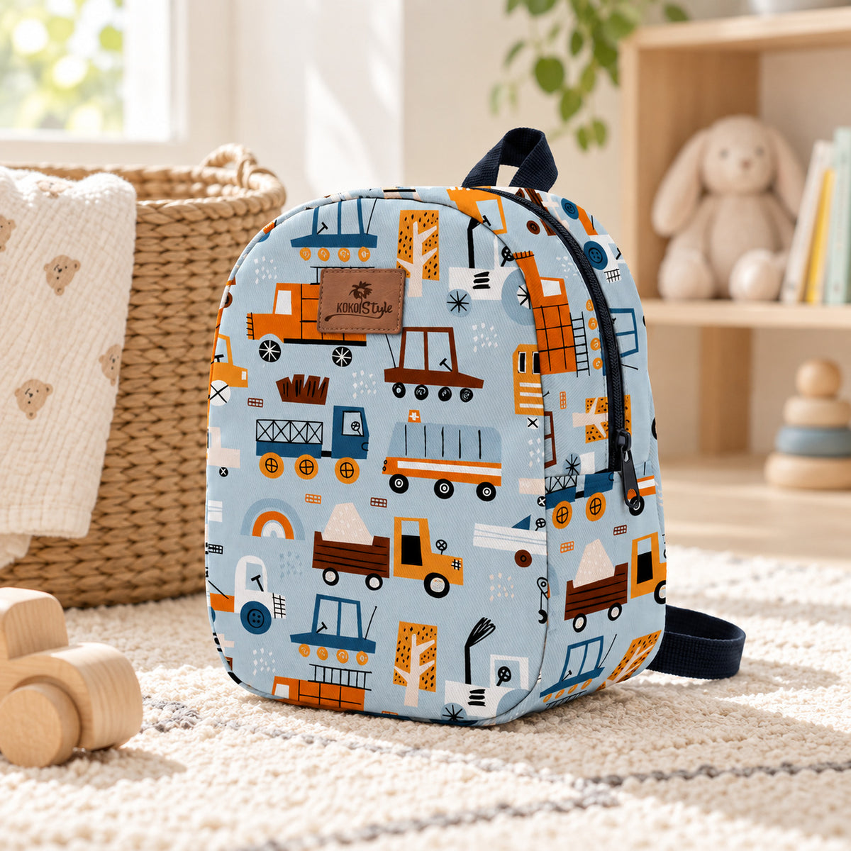 Kinderrucksack Fahrzeuge – Lifestyle