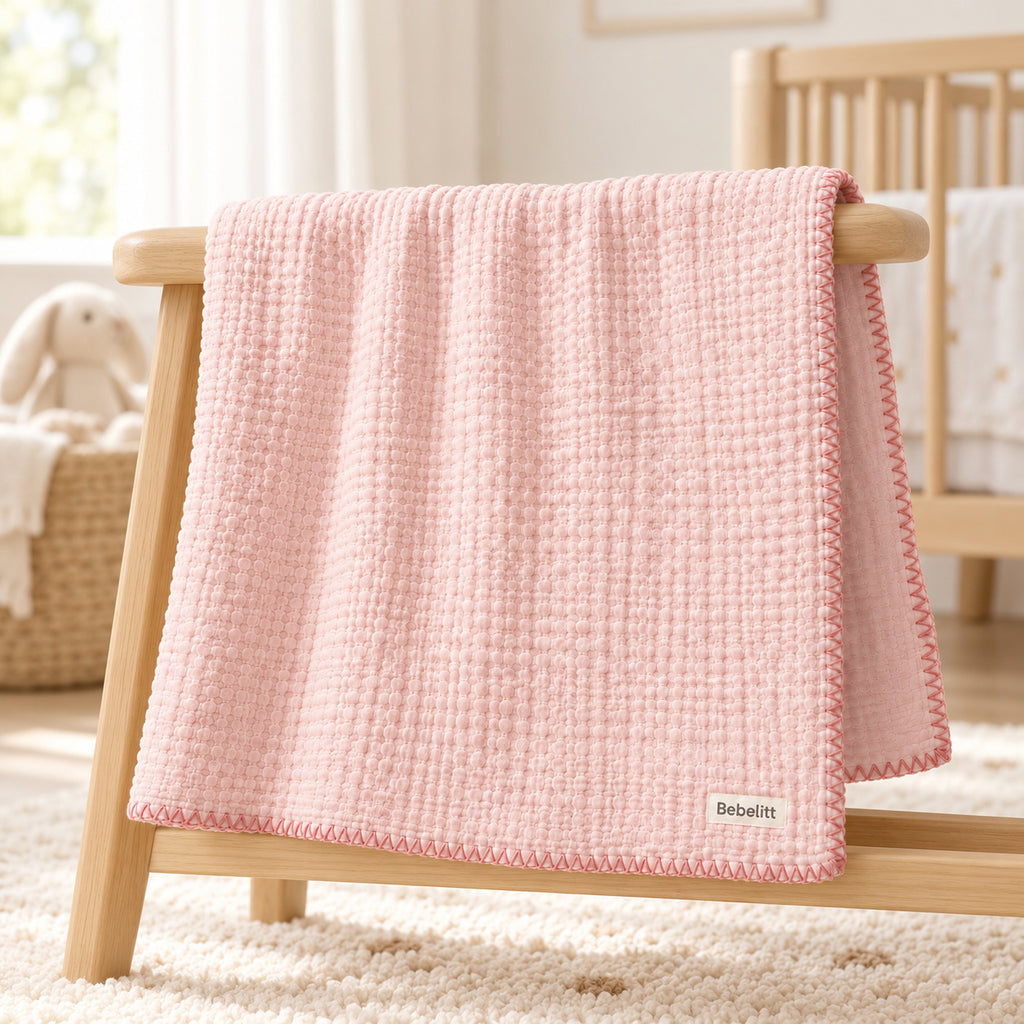 Babydecke Rosa – Kinderzimmer