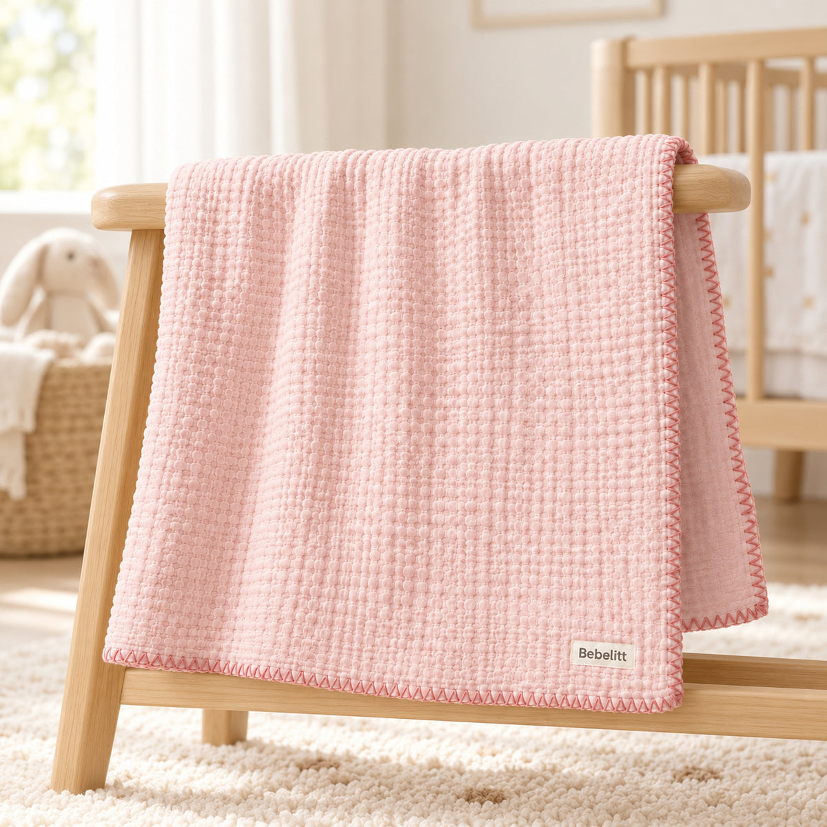 Babydecke Rosa – Kinderzimmer