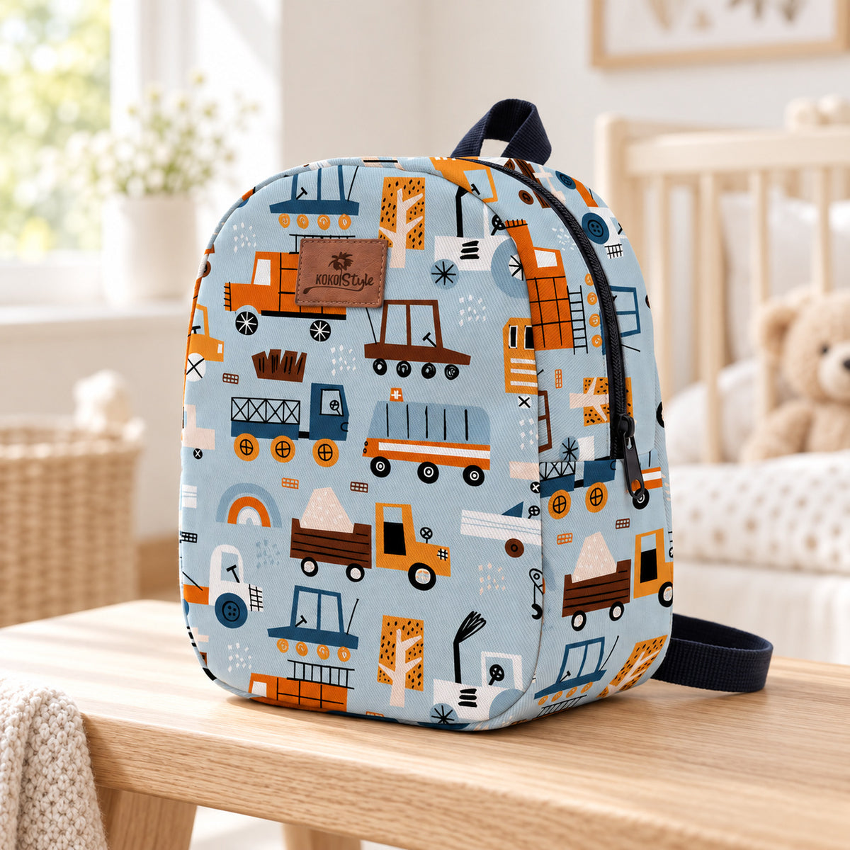 Kinderrucksack Fahrzeuge – Kinderzimmer