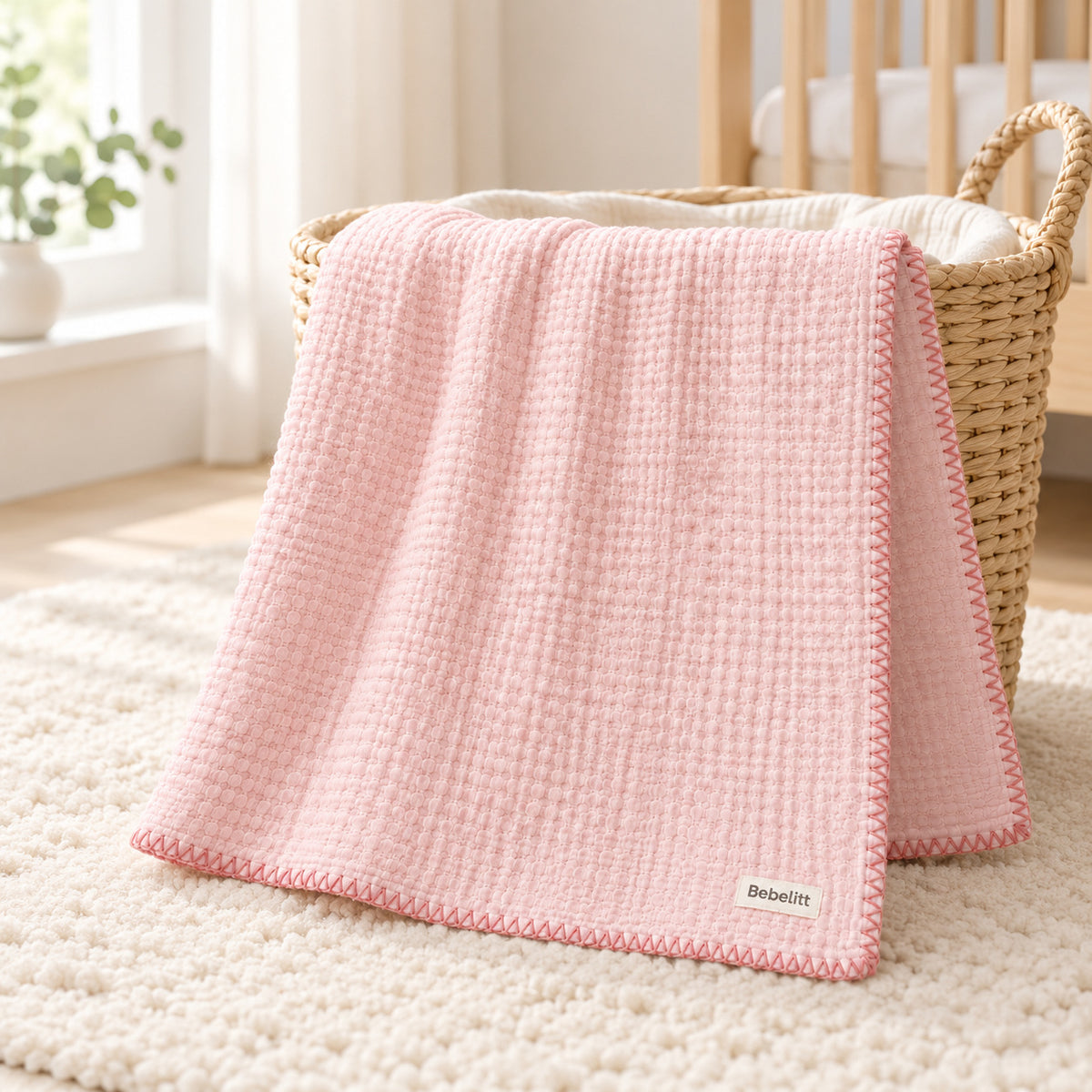 Babydecke Rosa – Lifestyle