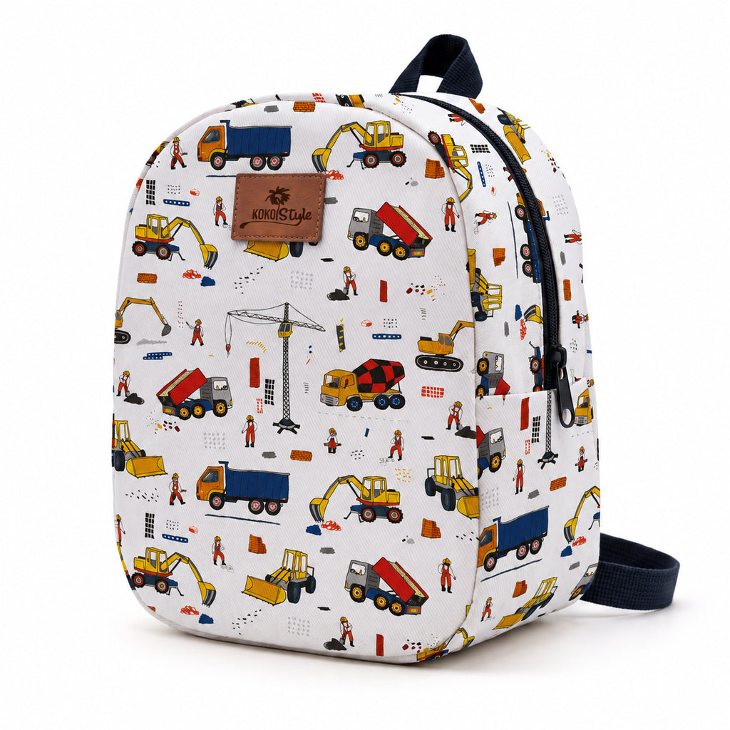Kinderrucksack Baustellenfahrzeuge – Produkt
